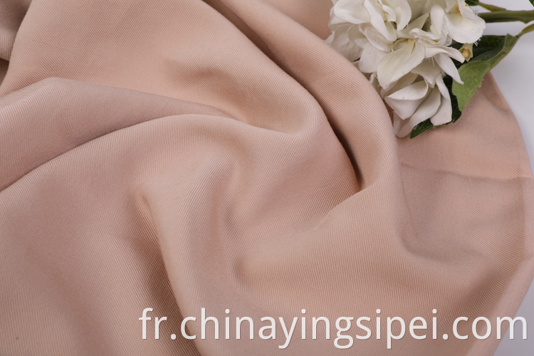 High quality woven twill polyester rayon fabric